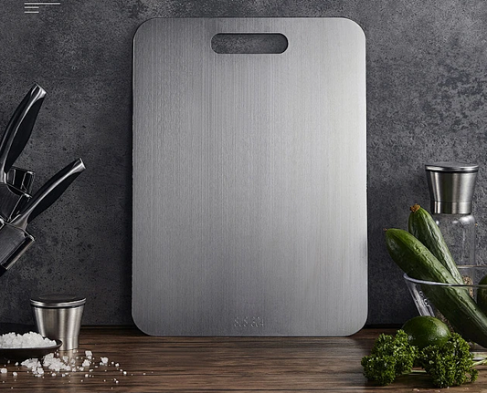 Stainless steel cutting board